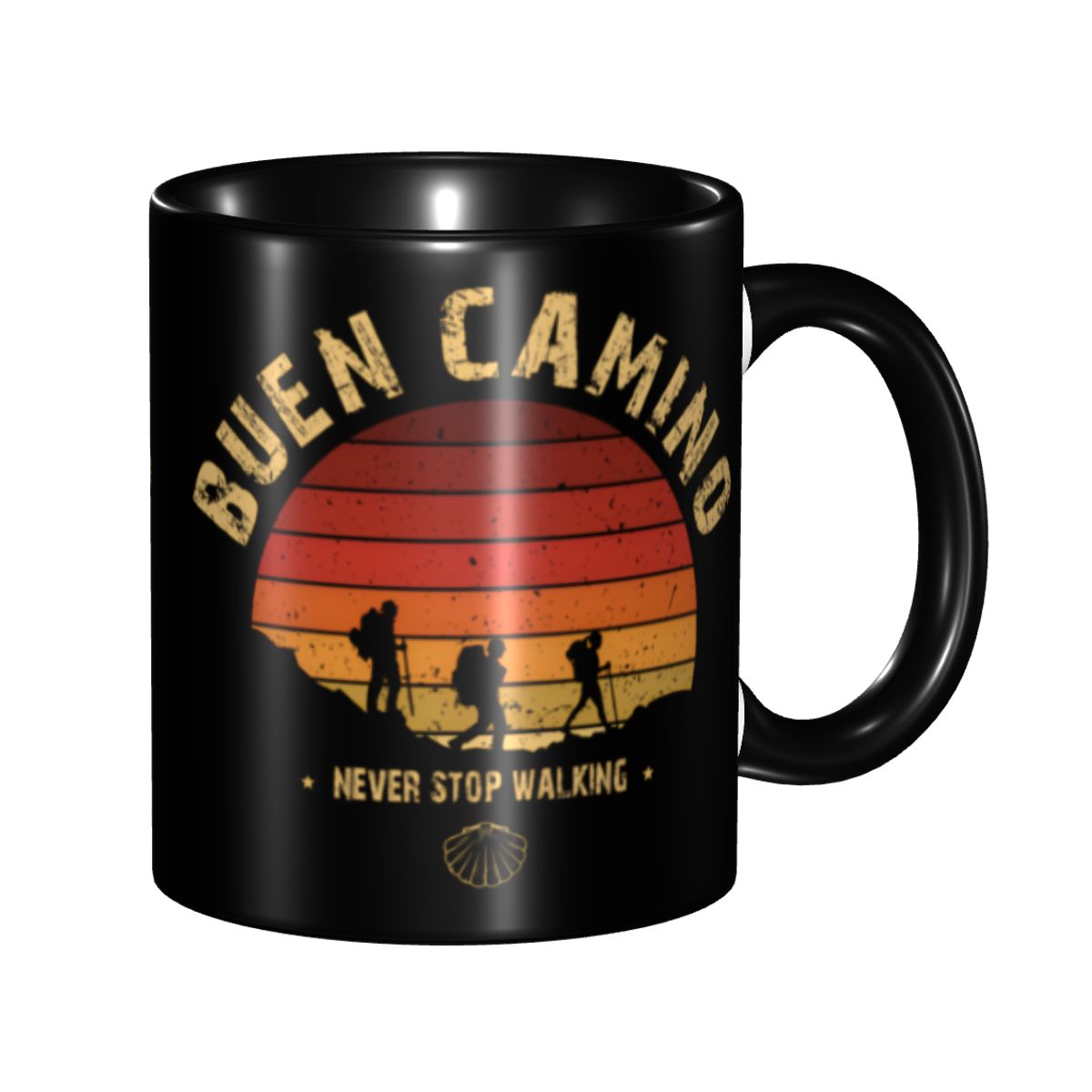 Coffee Tea Bottle - Mug Kopi Buen Camino De Santiago