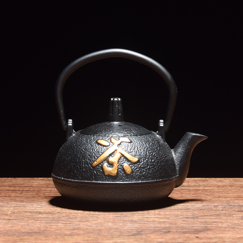 Cast Iron Teapot - Ketel Besi Cor Retro Teko Teh