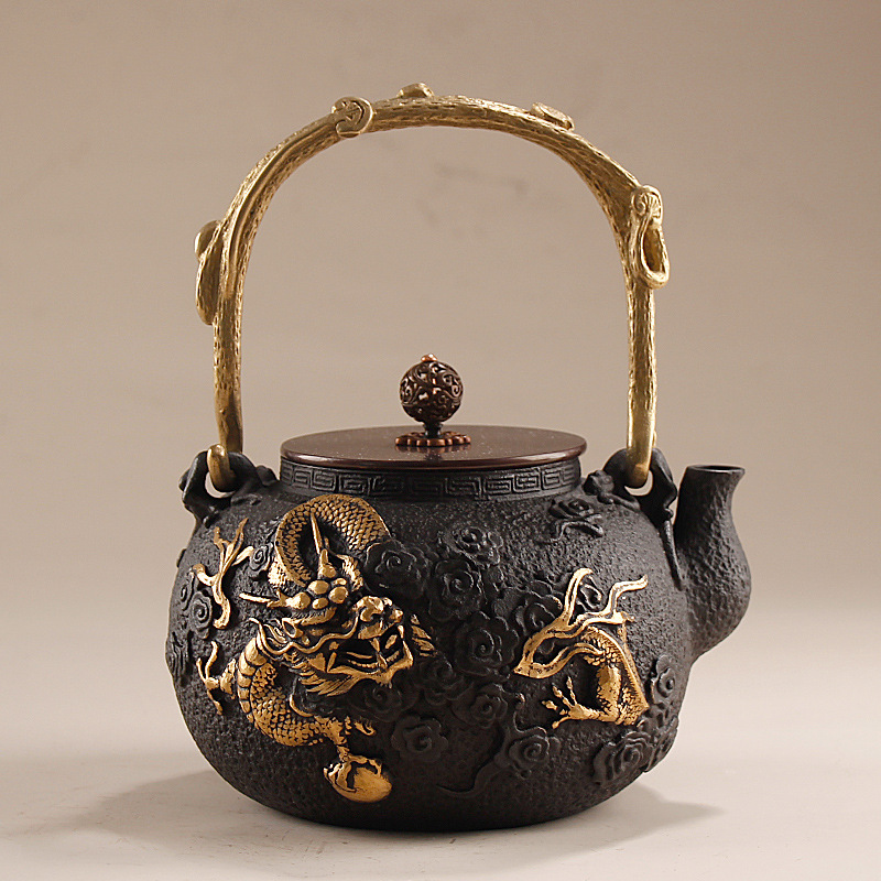 Cast Iron Teapot - Teko Air Besi Cor 1.3L/Teko Teh
