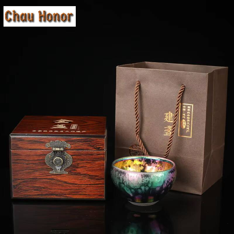 Coffee Tea Set Up - Butik Warna-warni Jianzhan Kiln Cangkir Mencicipi