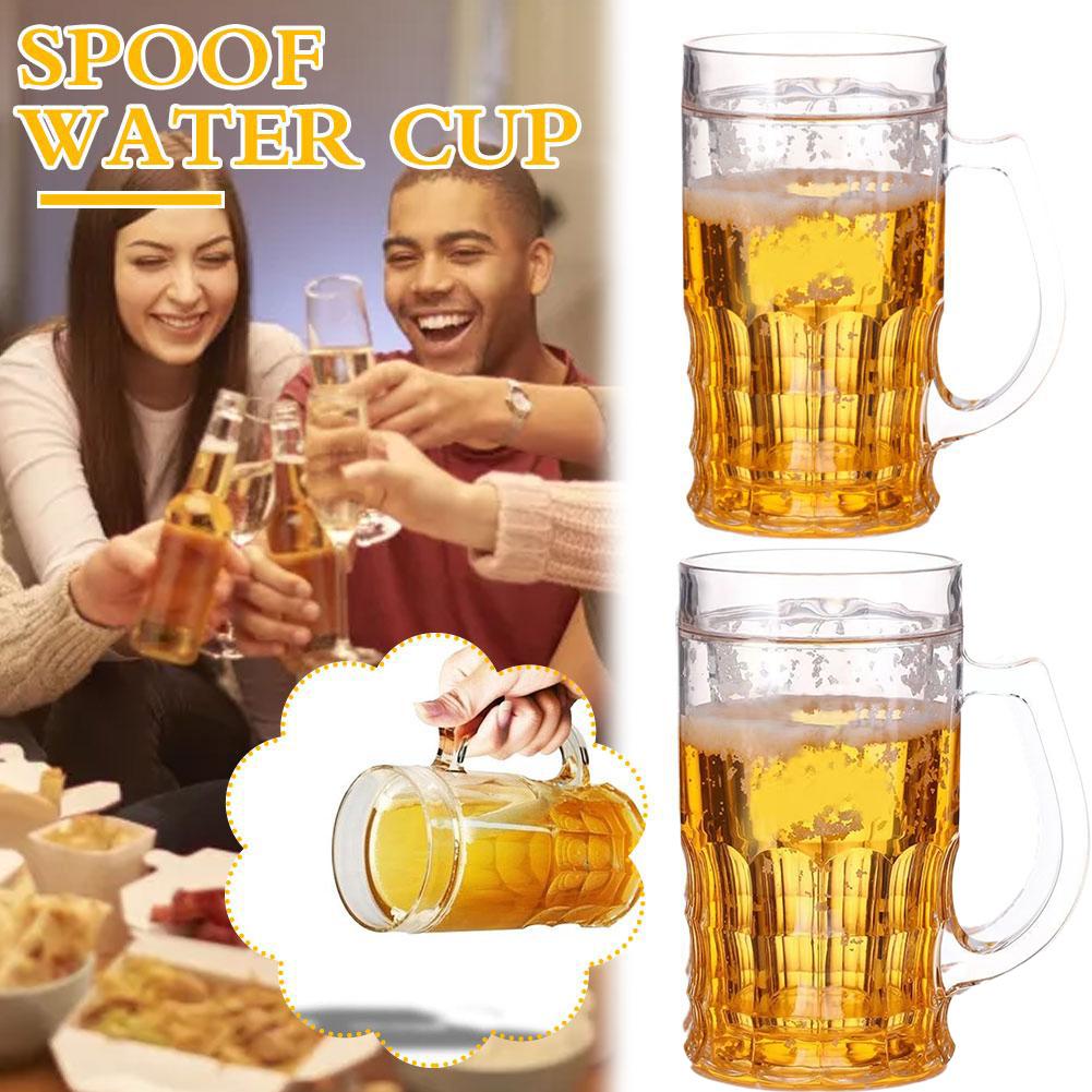 Double Wall Mug - Gelas Bir Es Palsu dengan Dinding
