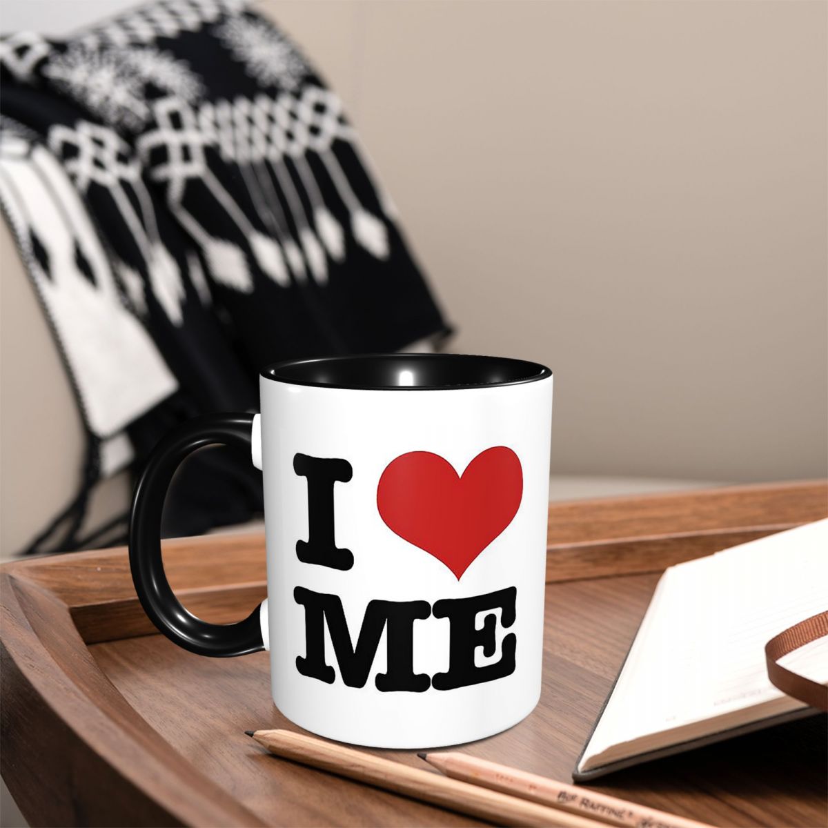 Coffee Tea You And Me - I Love Me Mug Cangkir Kopi