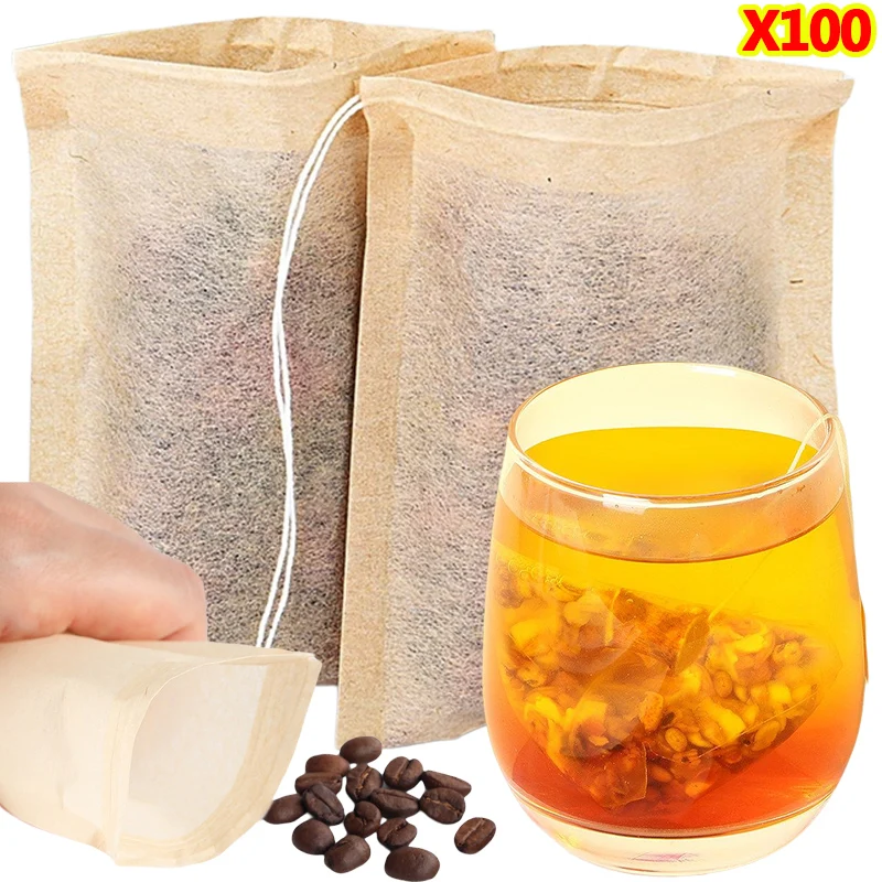 Coffee Tea Leaf - Kantong teh 100 buah dengan penyaring
