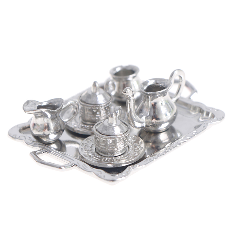Coffee Tea Gift Set - 10 buah/Set 1/12 miniatur rumah boneka