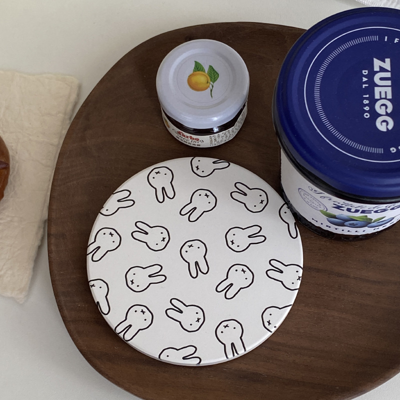 Coffee Tea & Espresso Appliances - Tatakan Gelas Kopi Seri Miffy Lucu