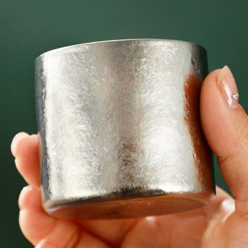 Double Wall Mug - Mug Kopi Mini Dinding Ganda Titanium