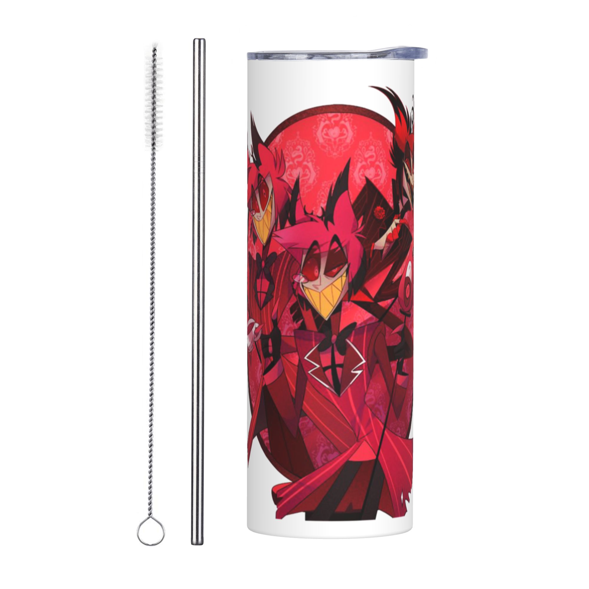 Double Wall Mug - Botol Minum Hazbin Hotel, Mug Vakum