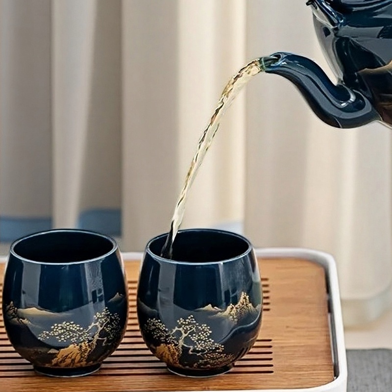 Coffee Tea Set Up - 1pc Cangkir Teh Keramik Gaya Jepang