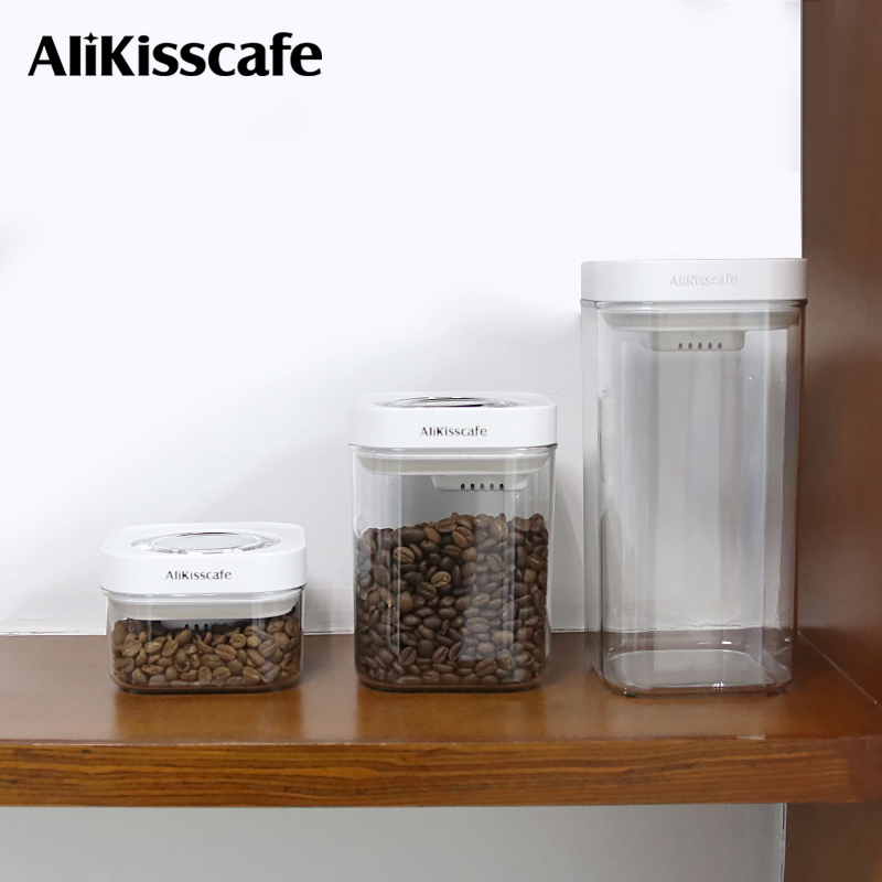 Coffee Tea Containers - AliKisscafe Wadah Penyimpanan Biji Kopi Toples