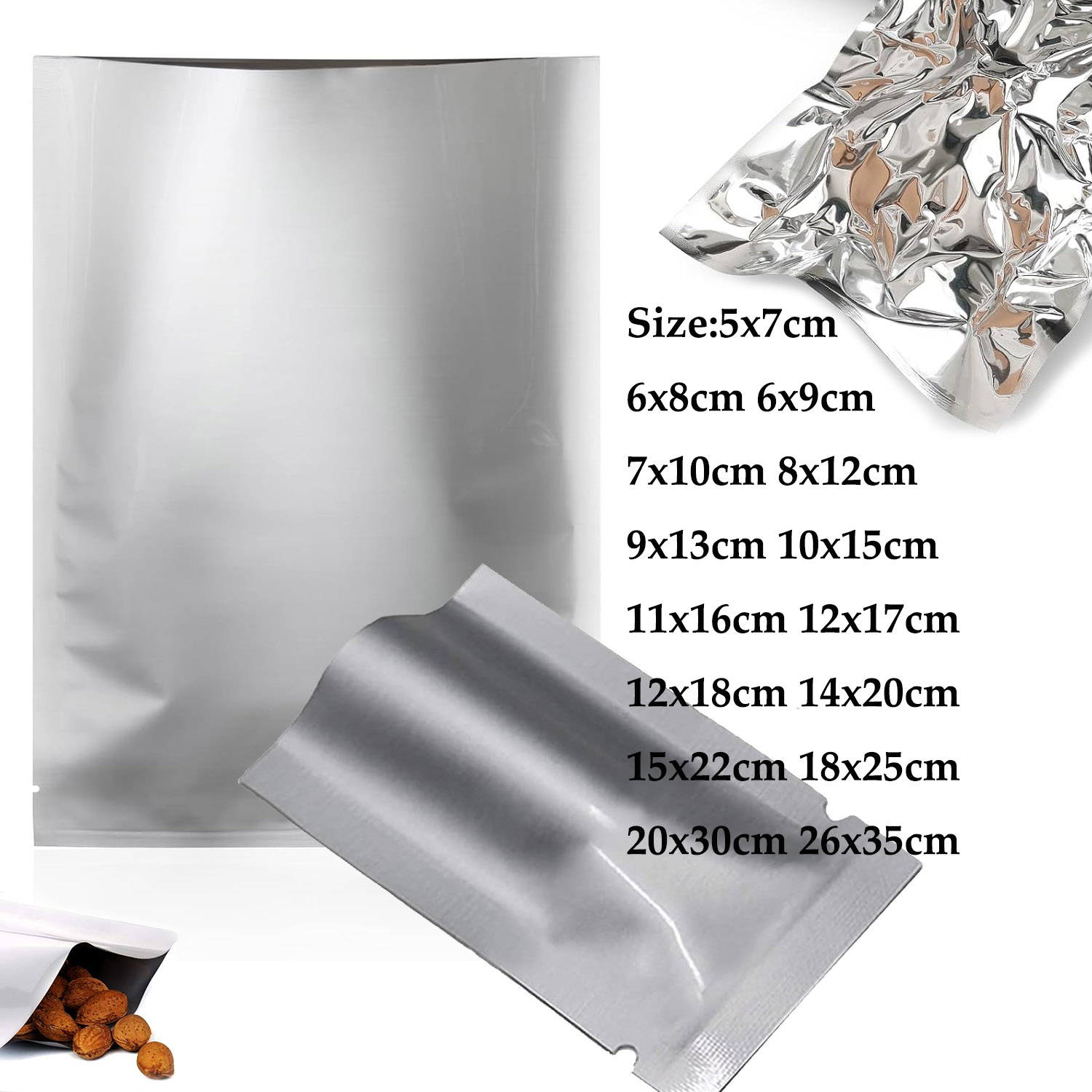 Coffee Tea Etc - 10~200 PCS Kantong Kemasan Aluminium untuk