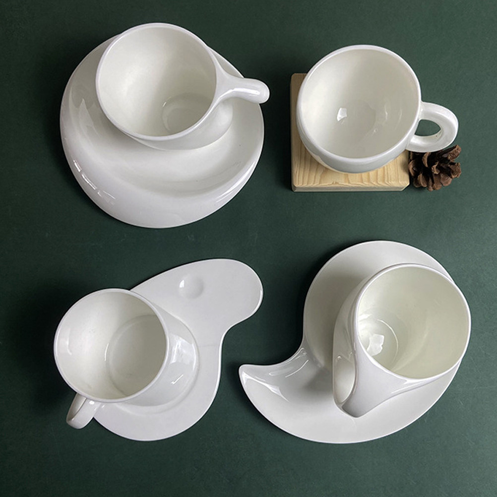Coffee Tea Gift Set - 1Set Cangkir Kopi Keramik dengan Piring,