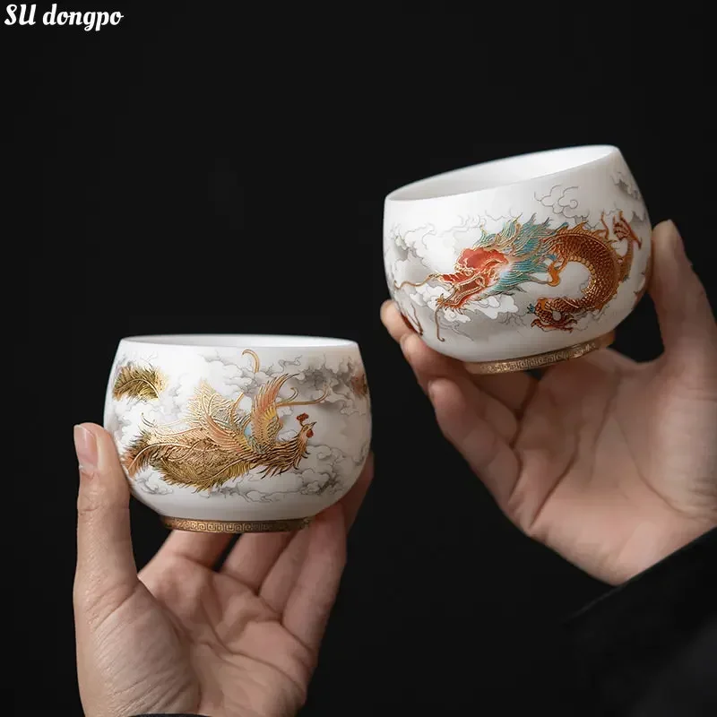 Coffee Tea Set Up - Set teh porselen domba Fat Jade,