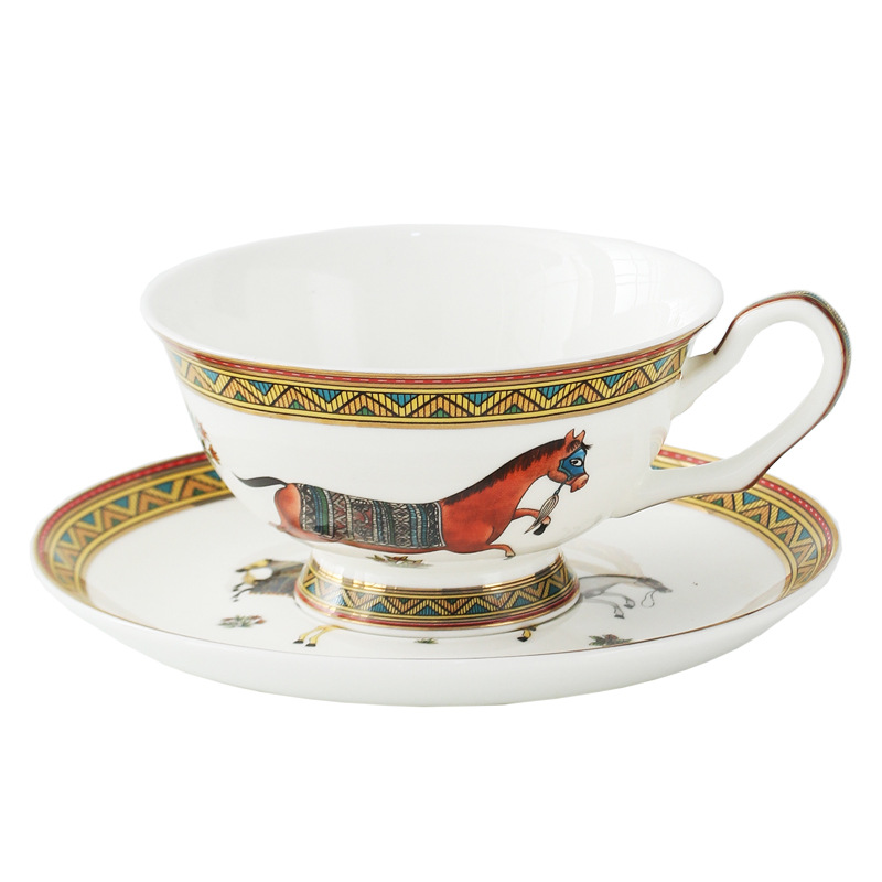 Coffee Tea Gift Set - Set Cangkir dan Piring Teh Porselen