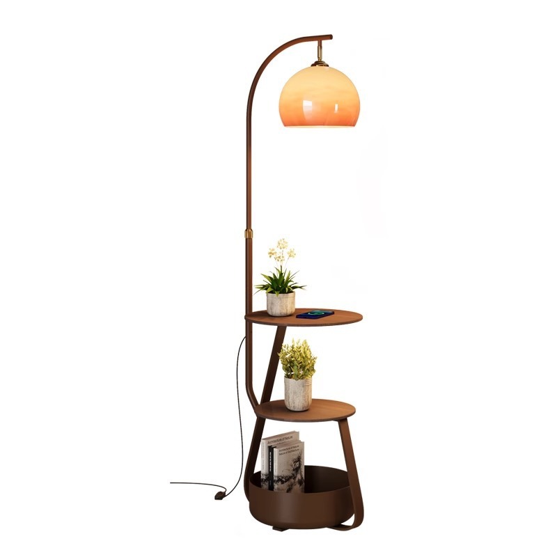 Coffee & Tea Phúc Long - Lampu lantai, meja samping tempat tidur