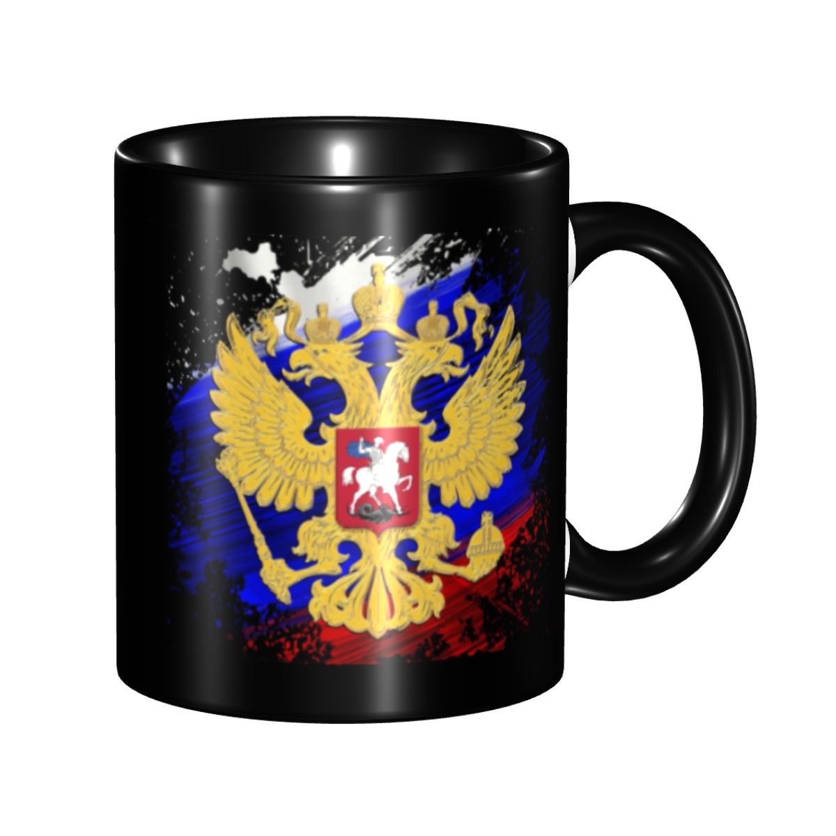 Coffee Tea Bottle - Mug Kopi Lambang Elang Rusia DIY