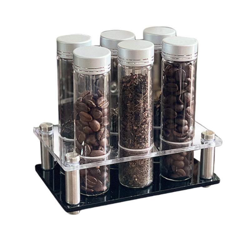 Coffee Tea Containers - Wadah Penyimpanan Biji Kopi Rak Display