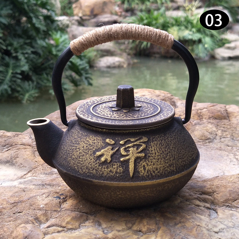 Cast Iron Teapot - 300Ml Teko Besi Cor Jepang Retro