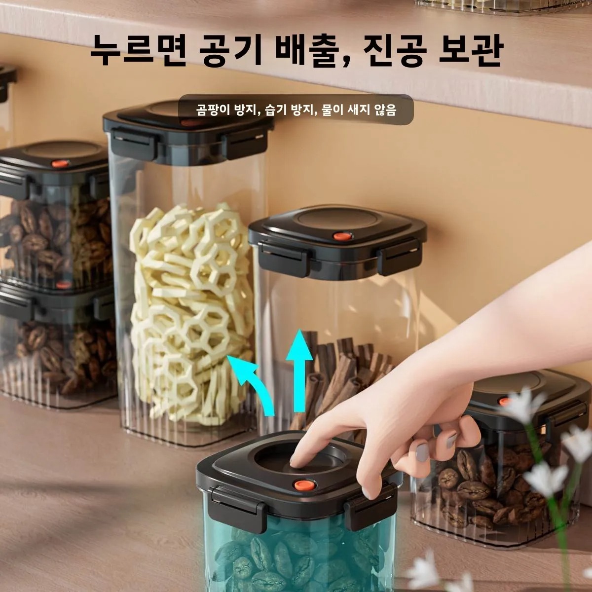 Tangki Tertutup Vakum Plastik  - Coffee Tea Containers ulasan dan harga
