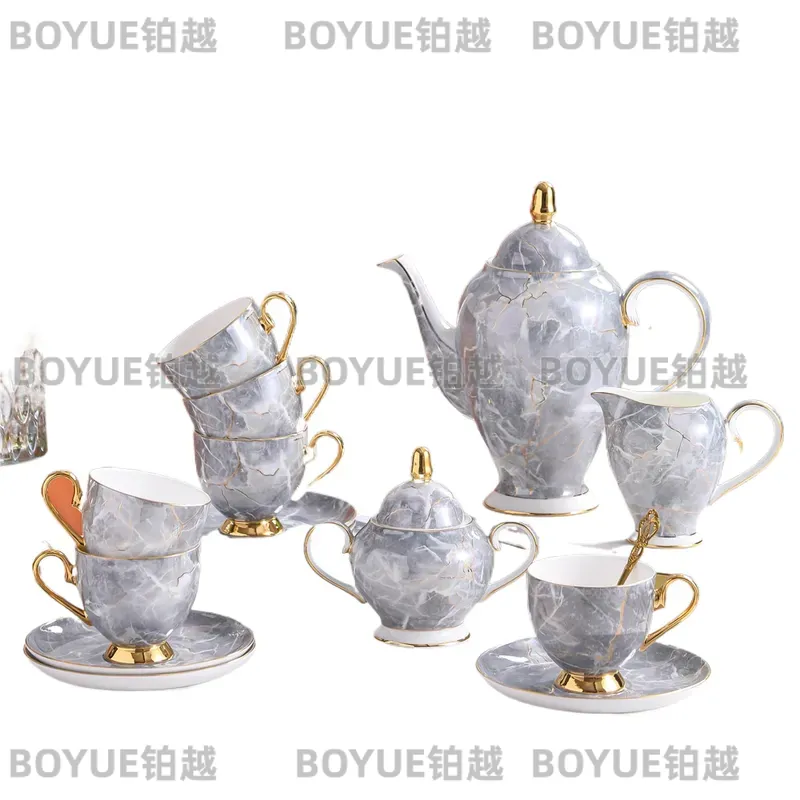 Set Cangkir Kopi dan Piring Bo - Coffee Tea Gift Set ulasan dan harga