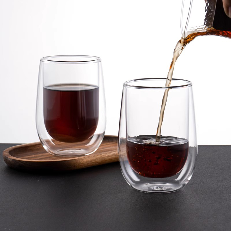 2/4 Buah Cangkir Espresso Dind - Double Wall Mug ulasan dan harga