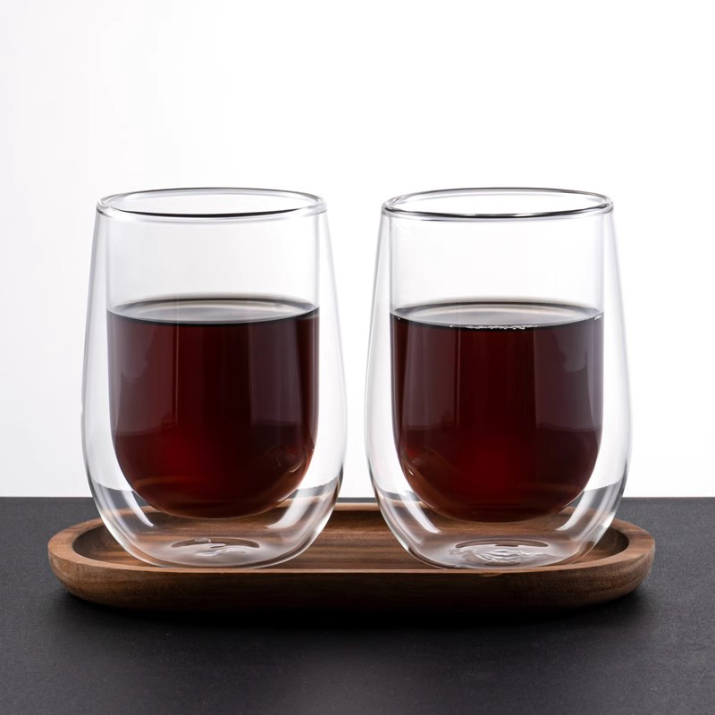 2/4 Buah Cangkir Espresso Dind - Double Wall Mug ulasan dan harga