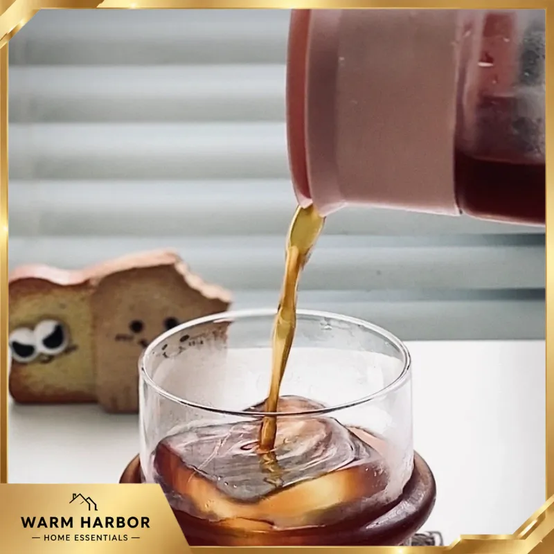 Pembuat Kopi Cold Brew Kaca He - Coffee Tea Brew ulasan dan harga
