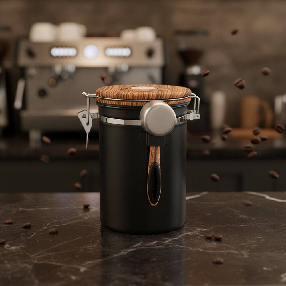 Tangki Penyimpanan Biji Kopi d - Coffee Tea Leaf ulasan dan harga