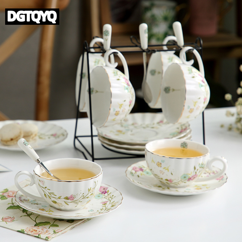 2Pcs Set Cangkir Kopi Keramik  - Coffee Tea Set Up ulasan dan harga