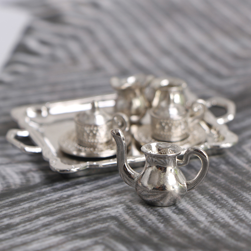 10 buah/Set 1/12 miniatur ruma - Coffee Tea Gift Set ulasan dan harga