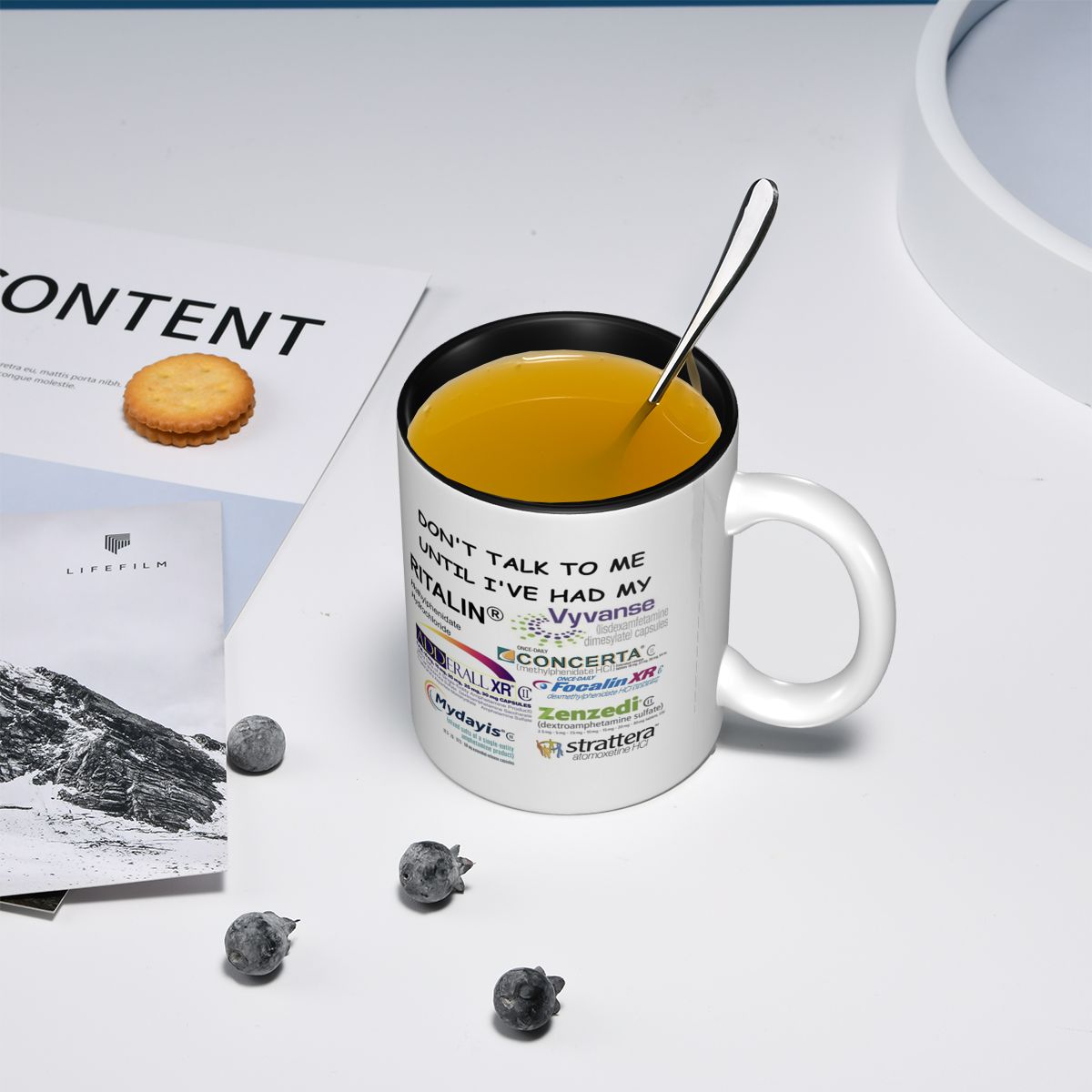 Mug Dont Talk To Me Cangkir Ko - Coffee Tea You And Me ulasan dan harga