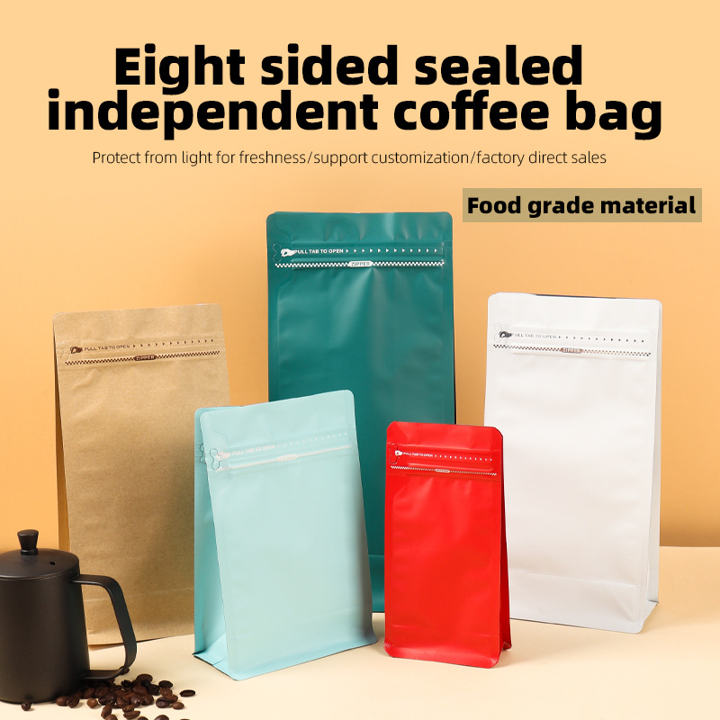 Kantong Aluminium Foil Berdiri - Coffee Tea & Espresso Appliances ulasan dan harga