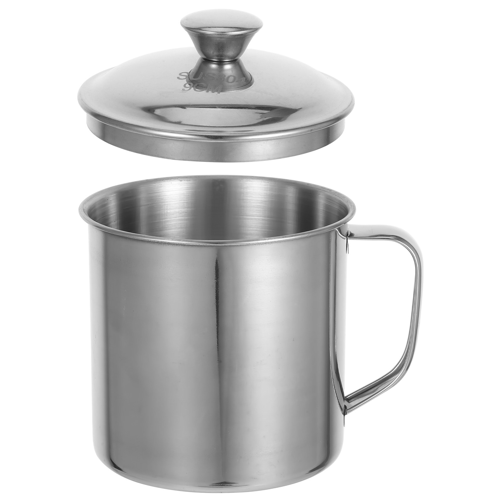 Cangkir Stainless Steel Berlap - Coffee Tea & Espresso Appliances ulasan dan harga