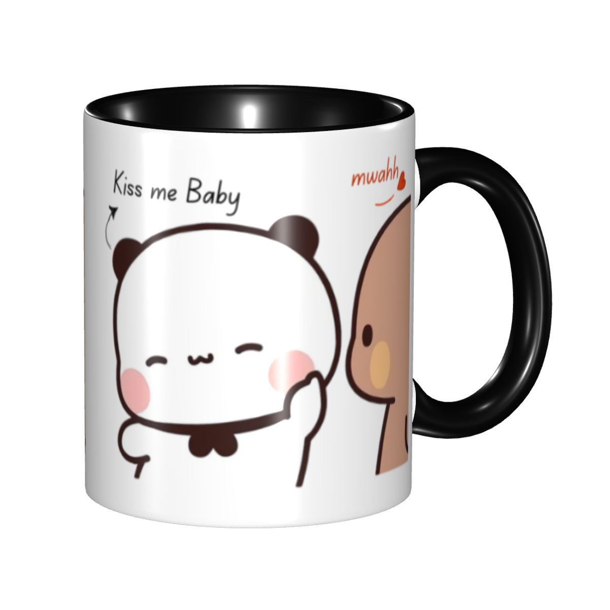 Mug Kopi Keramik DIY Pasangan  - Coffee Tea You And Me ulasan dan harga