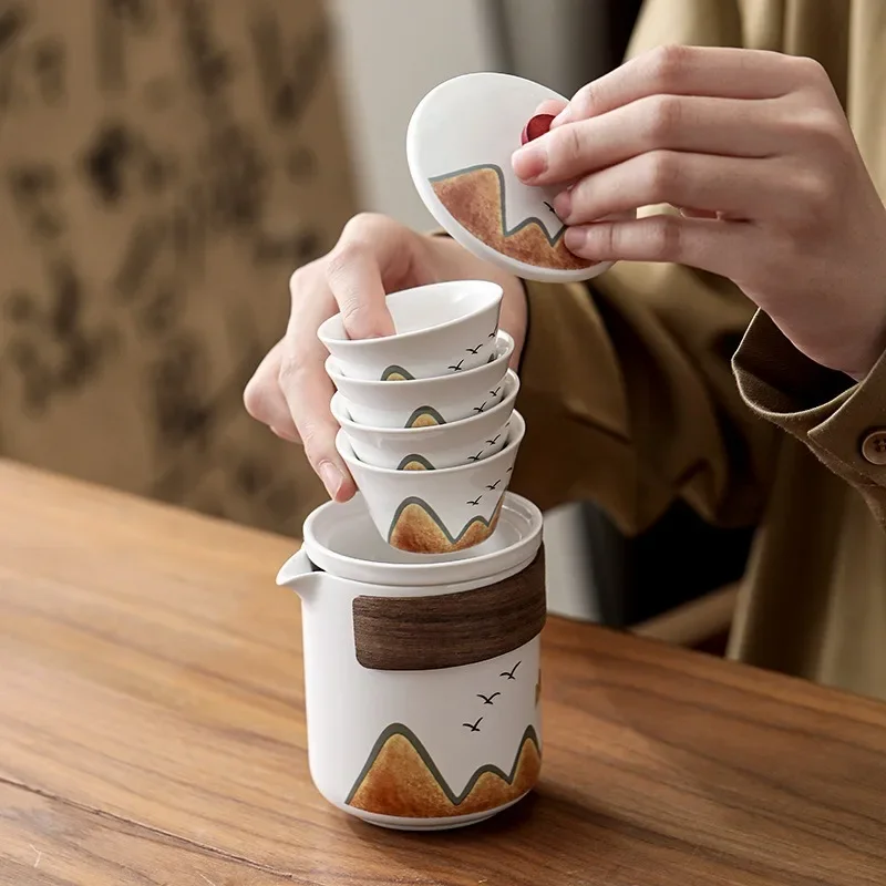 Kotak hadiah, cangkir teh kera - Coffee Tea Gift Set ulasan dan harga