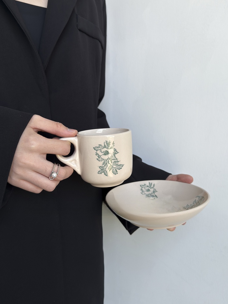 Cangkir Kopi Keramik Daun Hija - Coffee Tea Leaf ulasan dan harga