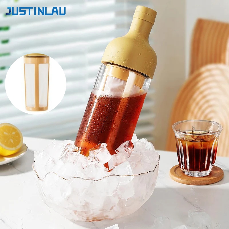 JUSTINLAU 1L Pitcher Kopi Cold - Coffee Tea Brew ulasan dan harga