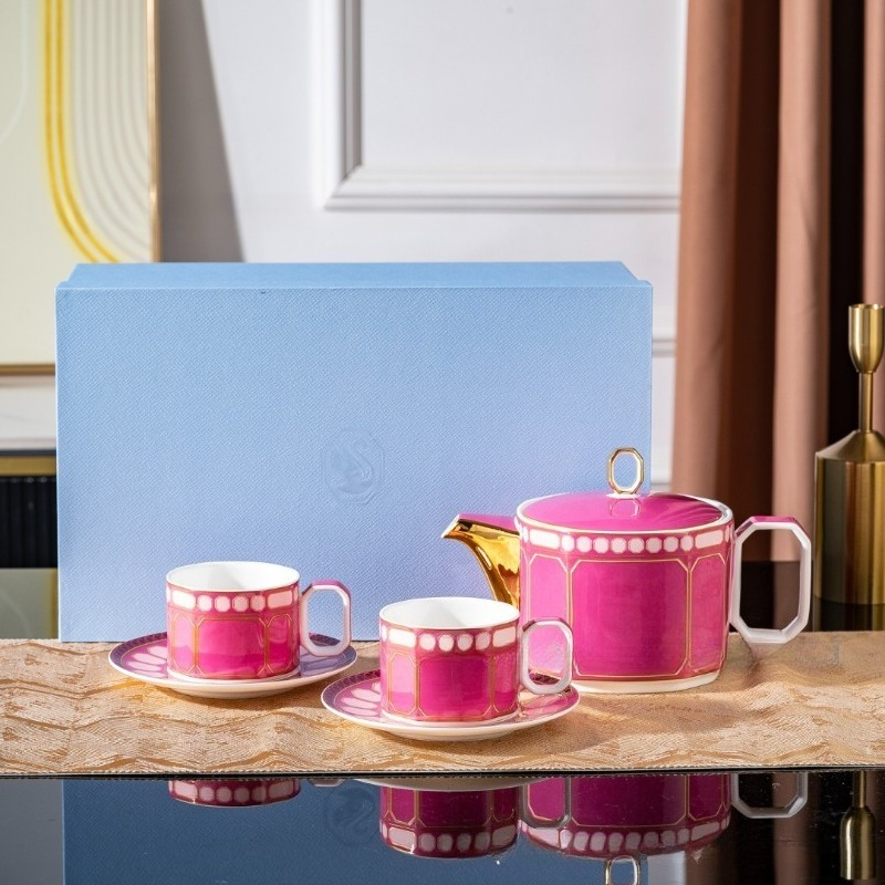 Set Cangkir Kopi, Piring, dan  - Coffee Tea Gift Set ulasan dan harga