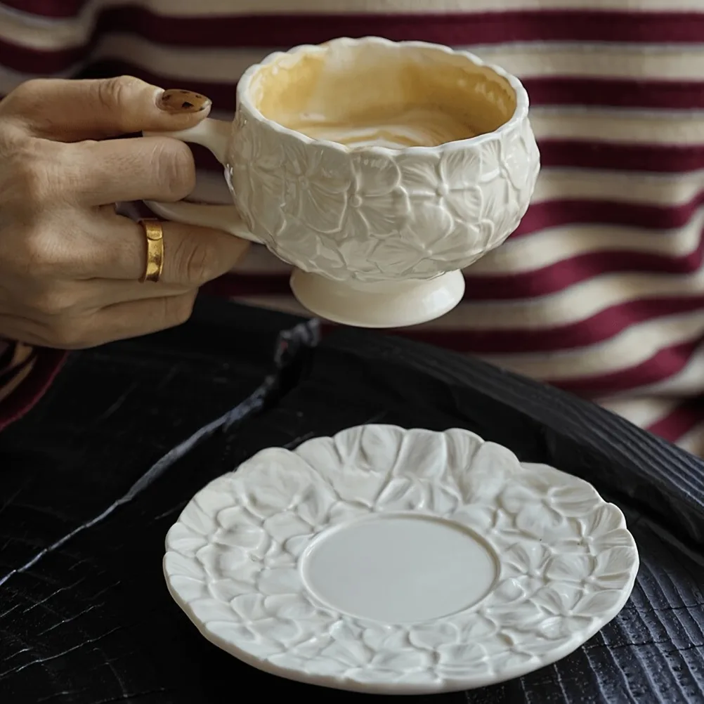Set Cangkir Kopi French Cream  - Coffee Tea Gift Set ulasan dan harga