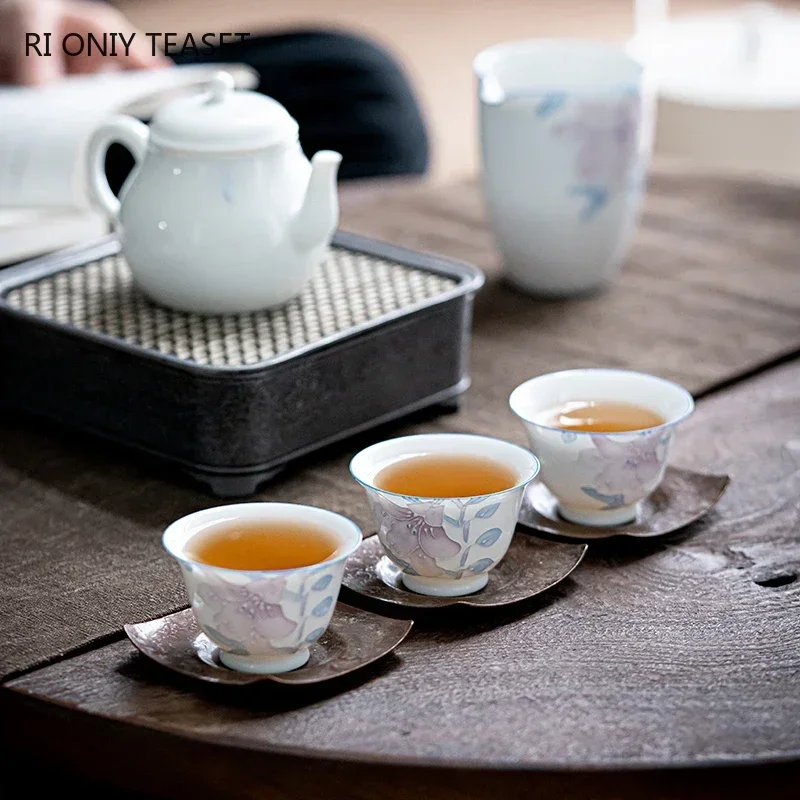 Cangkir Keramik Dilukis dengan - Coffee Tea Set Up ulasan dan harga
