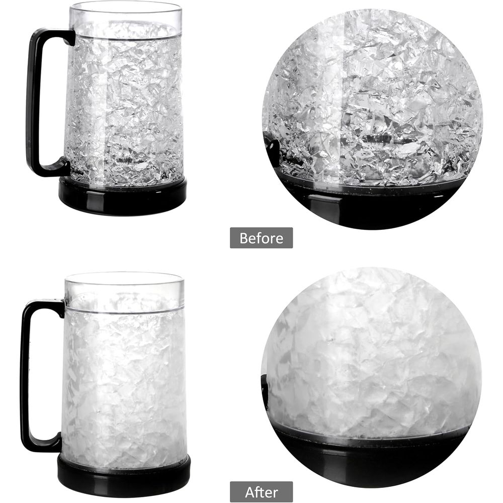 Gelas Es Gel Dinding Ganda, Tr - Double Wall Mug ulasan dan harga