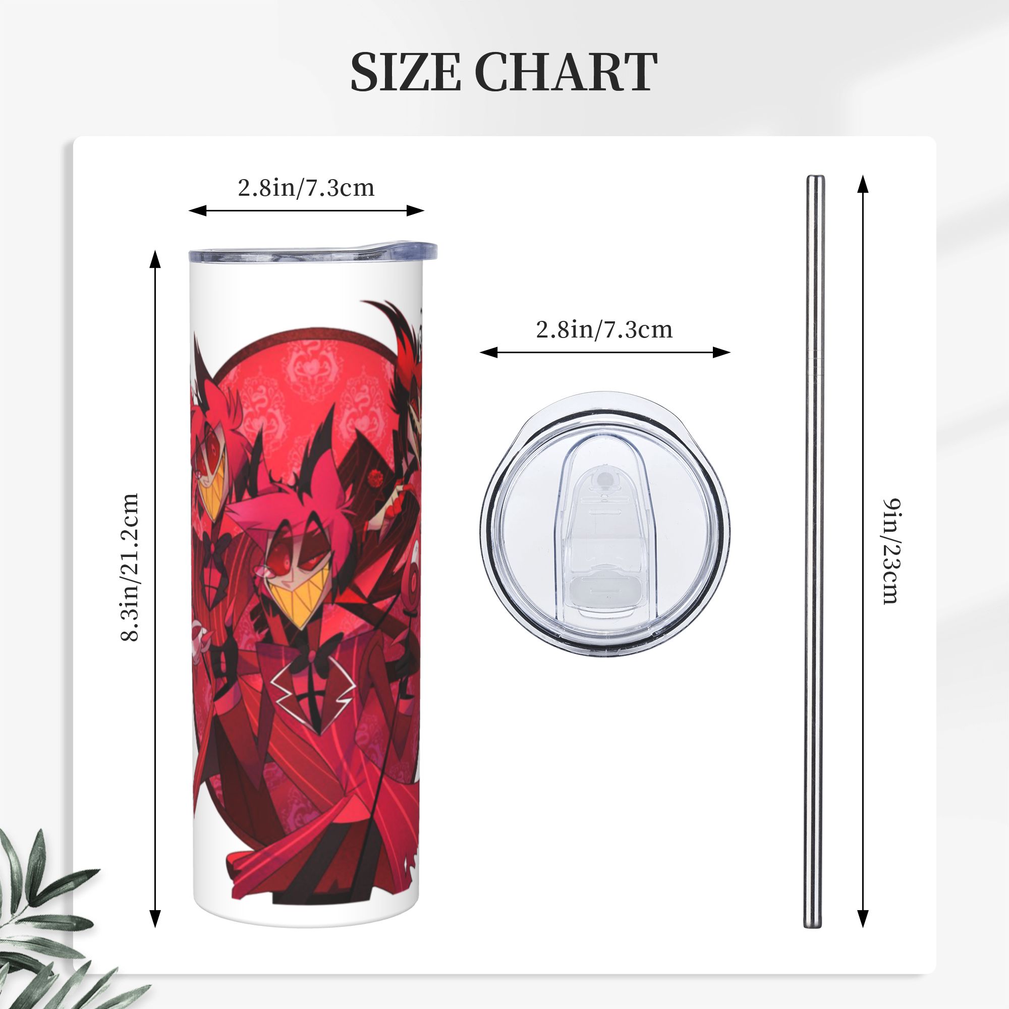 Botol Minum Hazbin Hotel, Mug  - Double Wall Mug ulasan dan harga