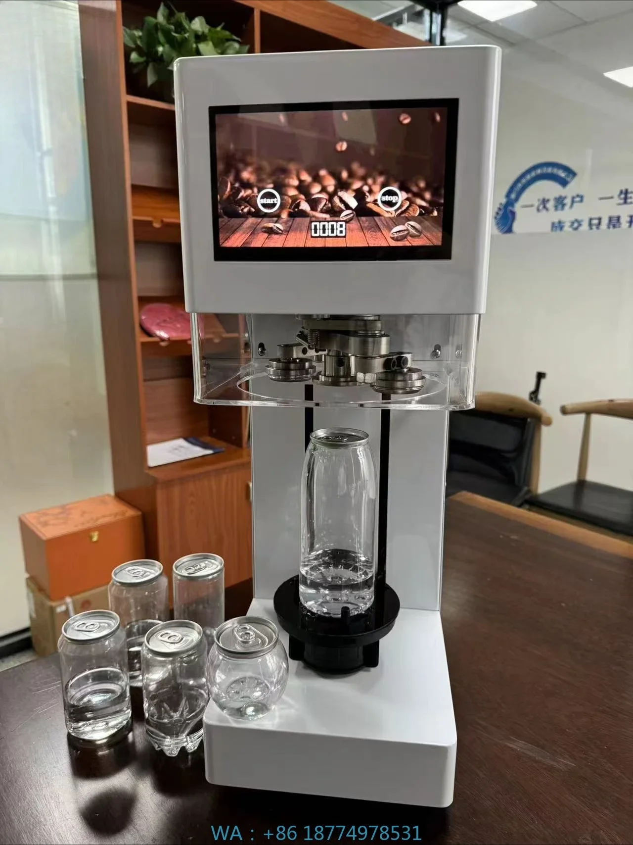 Mesin Penutup Kaleng PET Seame - Best Tea Coffee ulasan dan harga