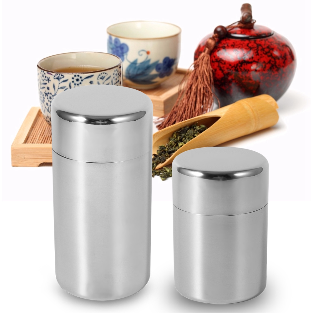 Kaleng daun teh Stainless Stee - Coffee Tea Leaf ulasan dan harga