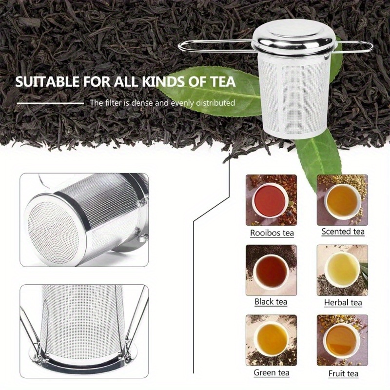 Saringan Teh dari Jaring Baja  - Coffee Tea Leaf ulasan dan harga