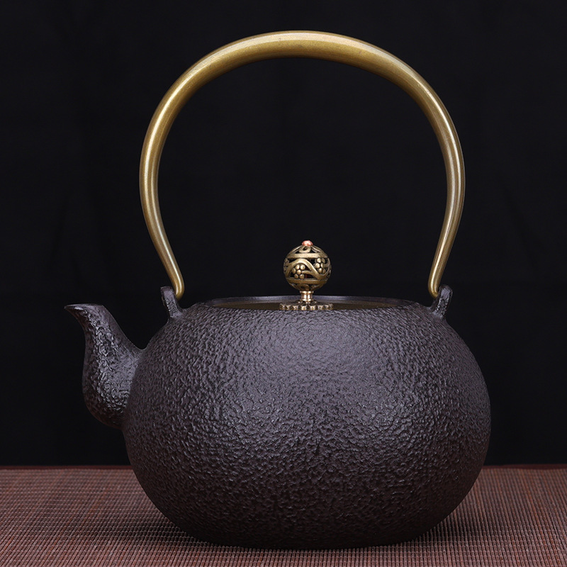 1.4 Teko Teh Jepang Seri Lukis - Cast Iron Teapot ulasan dan harga