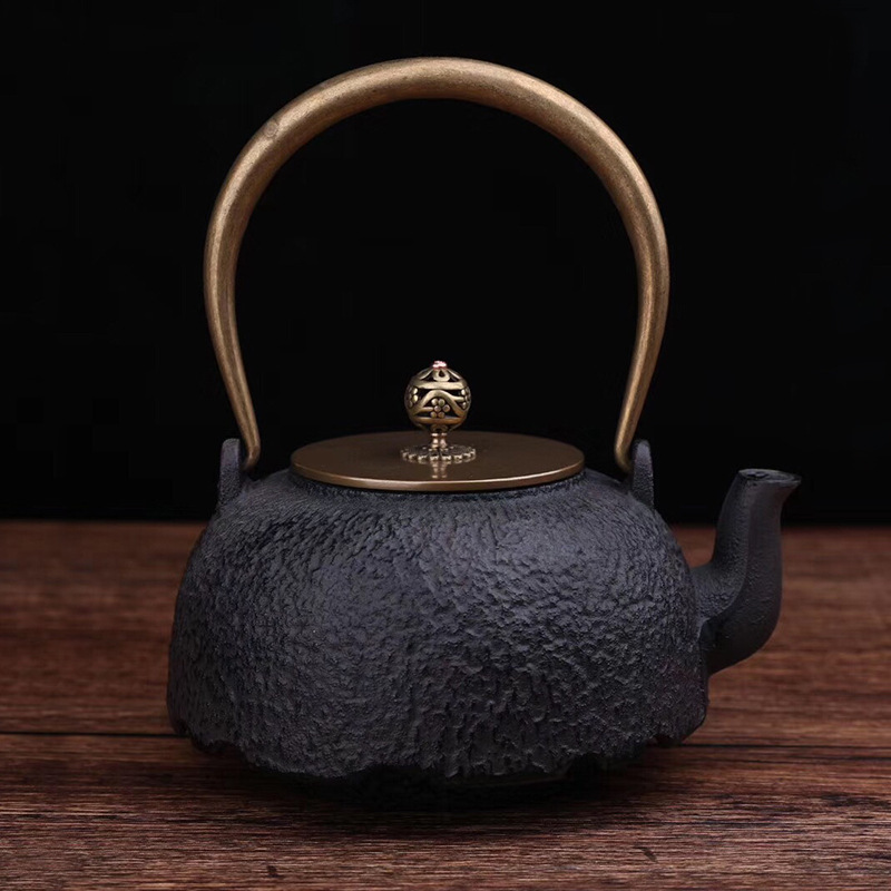 1.4 Teko Teh Jepang Seri Lukis - Cast Iron Teapot ulasan dan harga