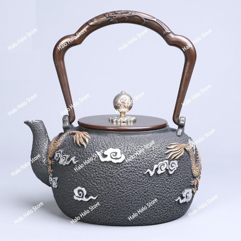 Teko besi cor Jepang dengan ma - Cast Iron Teapot ulasan dan harga