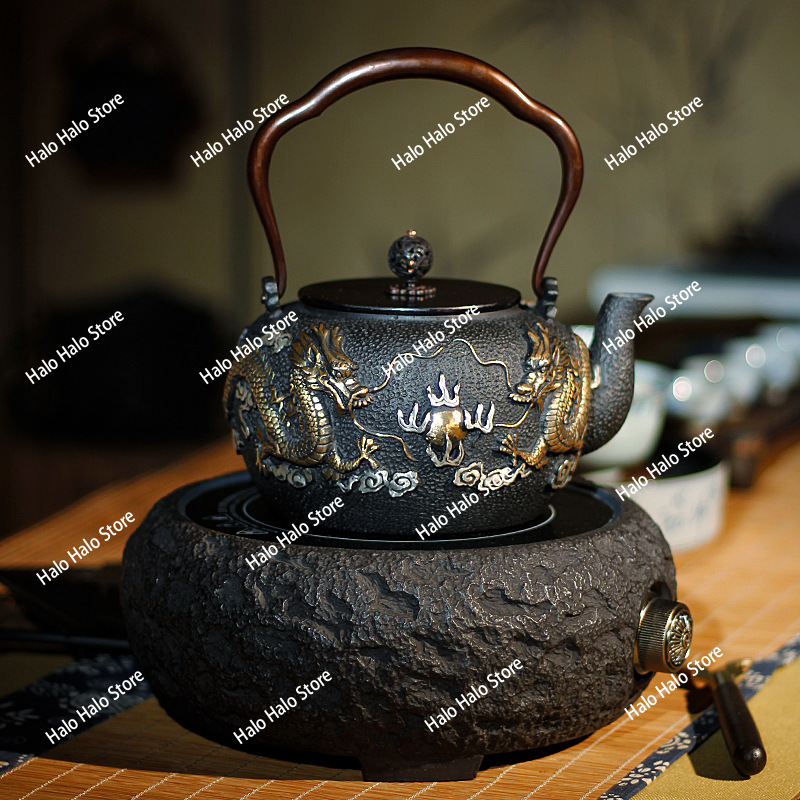 Teko besi cor Jepang dengan ma - Cast Iron Teapot ulasan dan harga