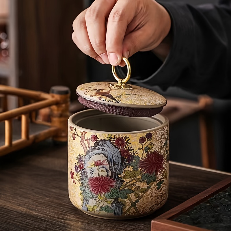 Kaleng Teh Keramik Warna Ename - Coffee Tea Etc ulasan dan harga