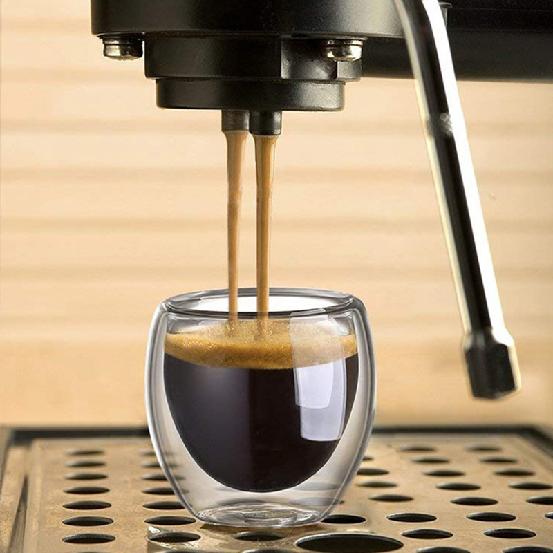Cangkir kopi kaca berdinding g - Double Wall Mug ulasan dan harga